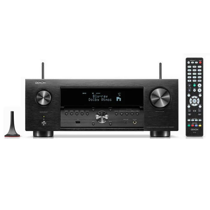 Denon AVC-X4800H 9.4 Ch 8K AV Receiver | Dolby Atmos, 8K HDMI