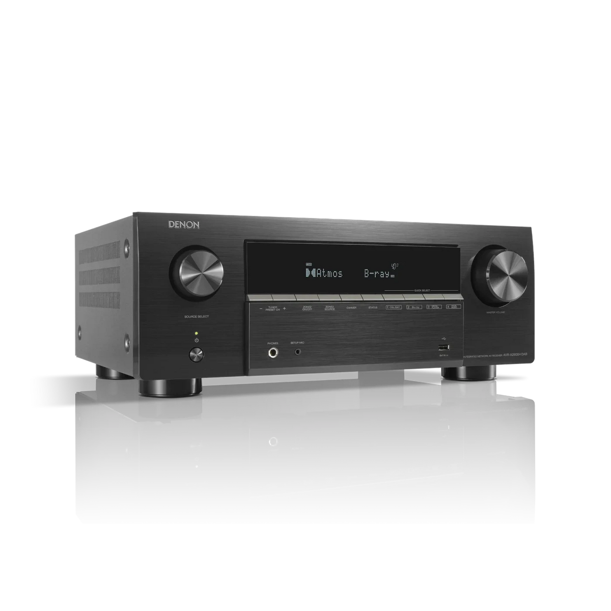 Denon AVR-X2900H 7.2 Ch 8K AV Receiver | Dolby Atmos, Gaming, HEOS
