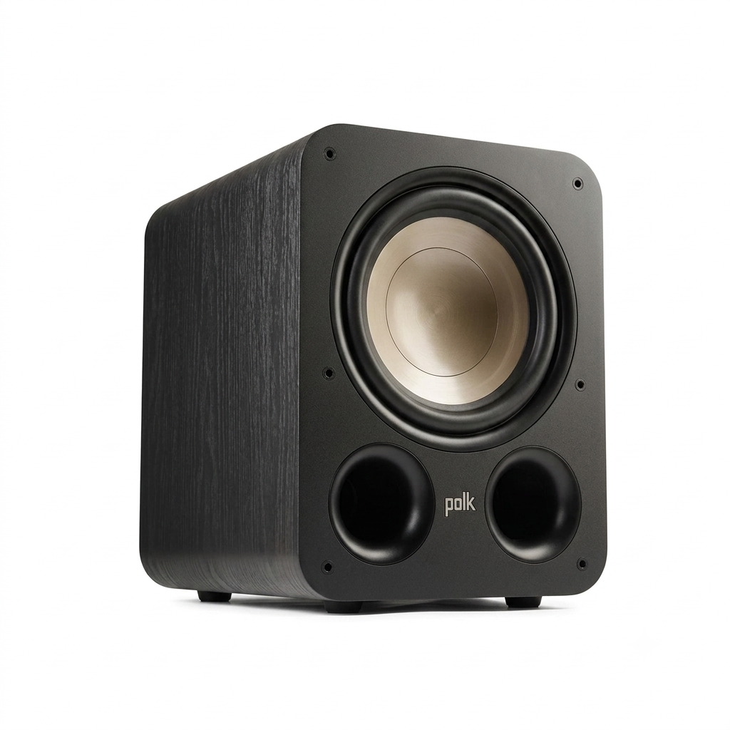 Polk Audio PSW10 10" Powered Subwoofer – Enhanced Bass for Home Theatre & Music