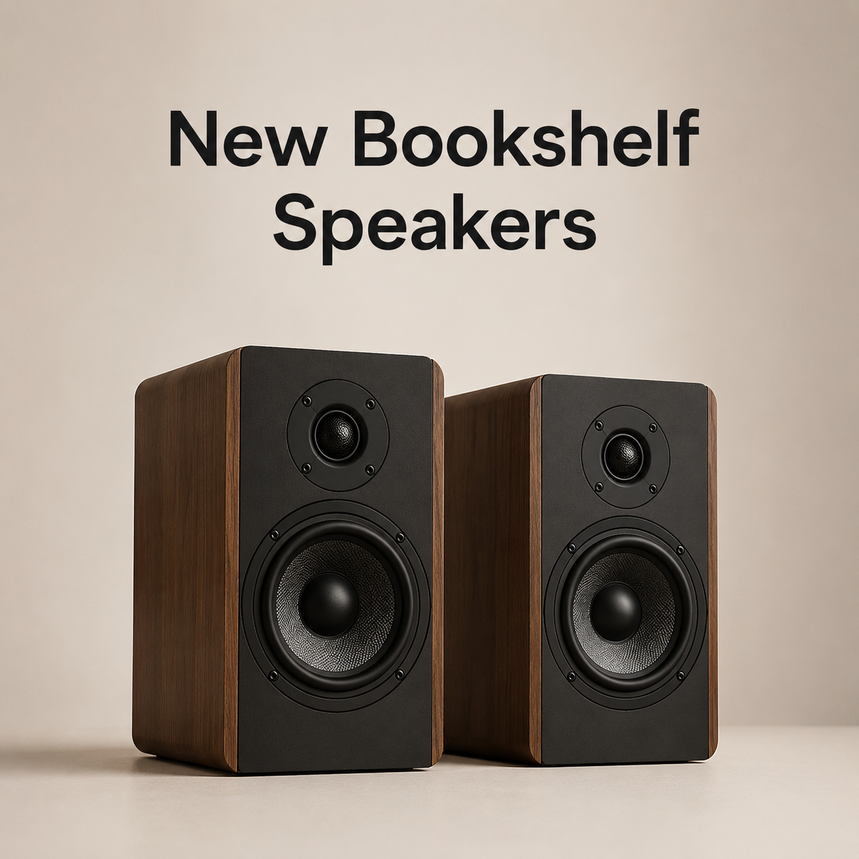 New Bookshelf Speakers
