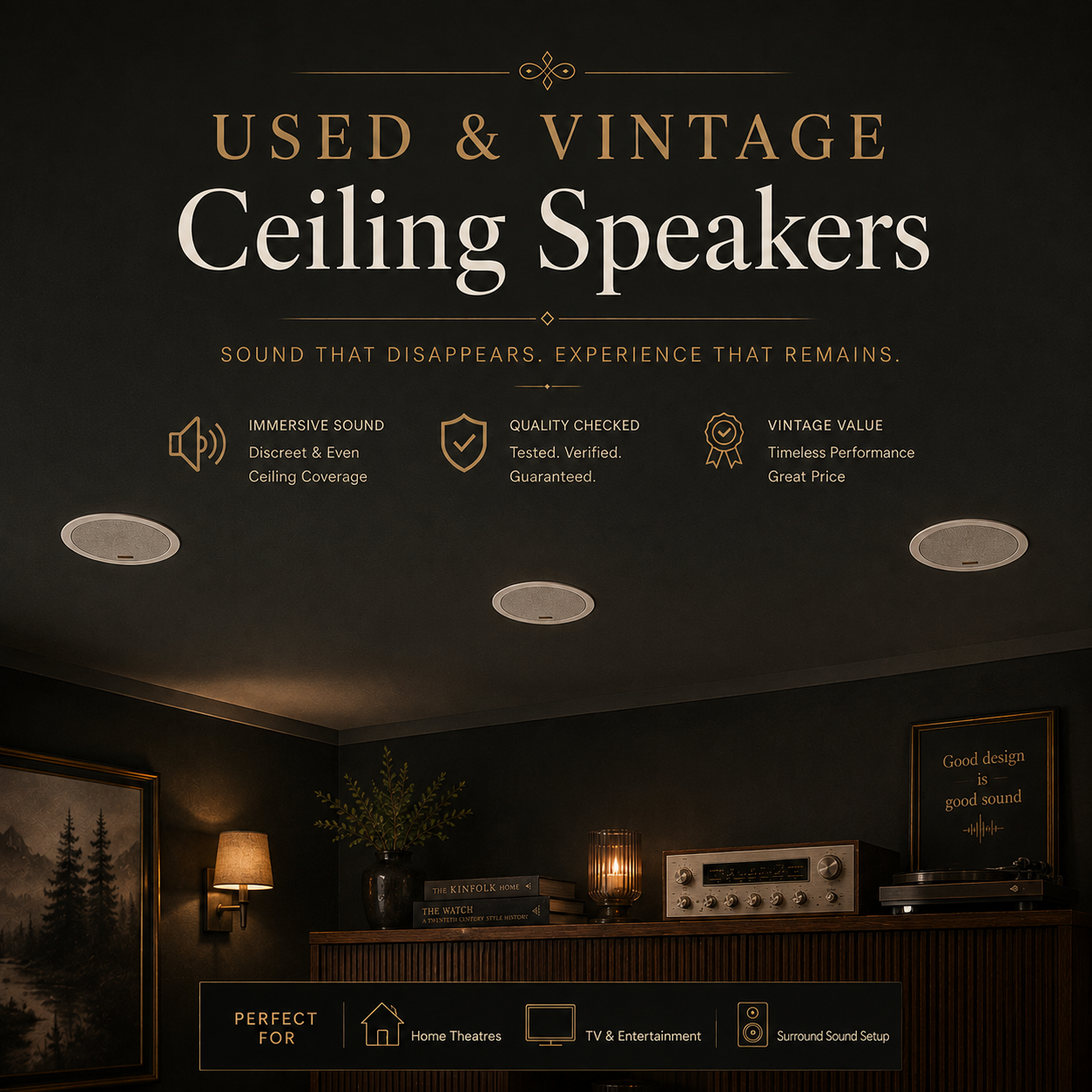 Used Ceiling Speakers