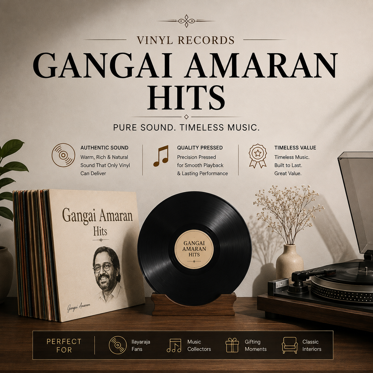 Gangai Amaran Hits Vinyl Records