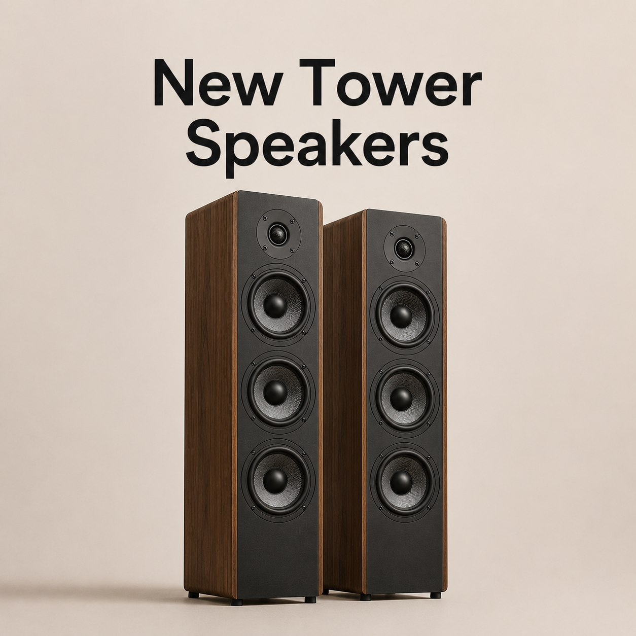 New Tower Speakers