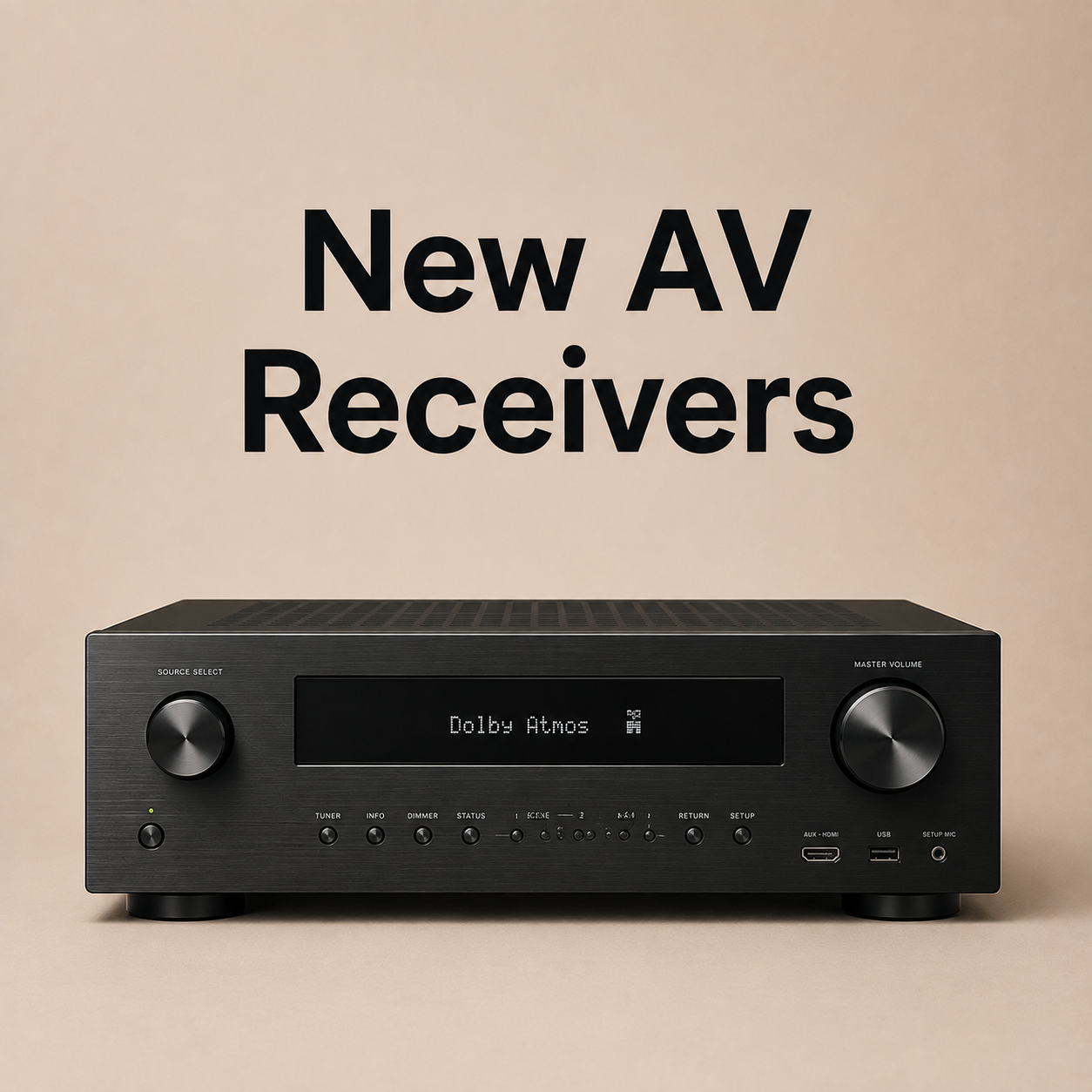 New AV Receivers