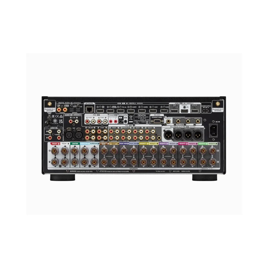 Denon AVC-A1H 15.4 Ch 8K AV Receiver | Flagship Dolby Atmos Theatre