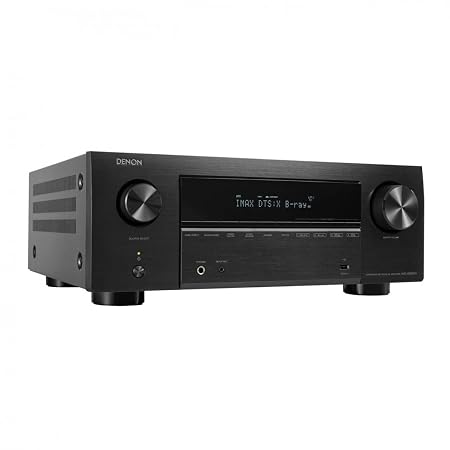 Denon AVC-X3800H 9.4 Ch 8K AV Receiver | Dolby Atmos, 8K HDMI