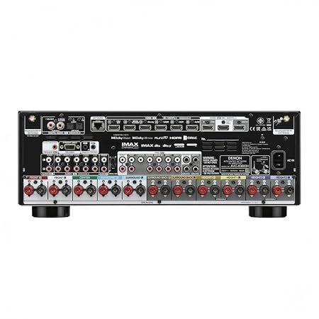 Denon AVC-X3800H 9.4 Ch 8K AV Receiver | Dolby Atmos, 8K HDMI