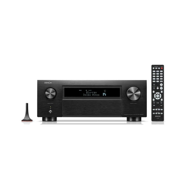 Denon AVC-X6800H 11.4 Ch 8K AV Receiver | Dolby Atmos, 8K HDMI