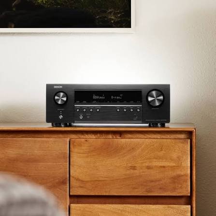 Denon AVR-S770H 7.2 Ch 8K AV Receiver | Dolby Atmos, HDMI 2.1