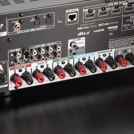 Denon AVR-S970H 7.2 Ch 8K AV Receiver | Dolby Atmos, HDMI 2.1