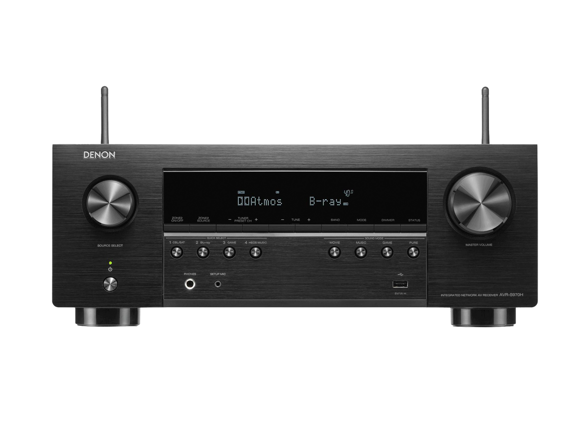 Denon AVR-S980H 7.2 Ch 8K AV Receiver | Dolby Atmos, Gaming
