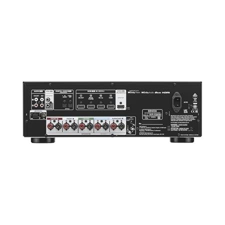 Denon AVR-X580BT 5.2 Ch 8K AV Receiver | HDMI 2.1, Bluetooth