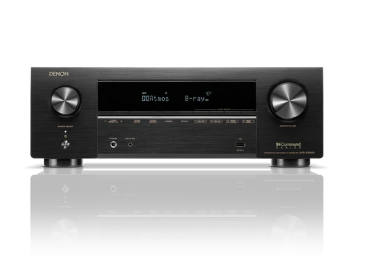 Denon AVR-X1800H 7.2 Ch 8K AV Receiver | Dolby Atmos, HDMI 2.1