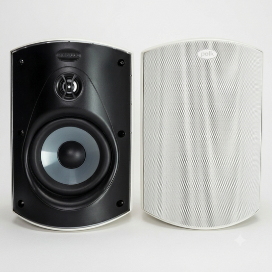 Polk Audio Atrium5 All-Weather Speakers (Pair) | 100W Outdoor Speakers