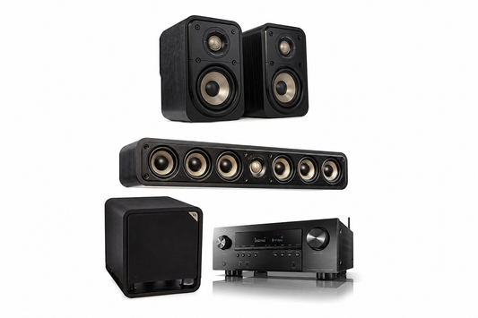 Polk Audio E-10 5.1 Home Theatre Package | Elite Signature Speakers + Subwoofer