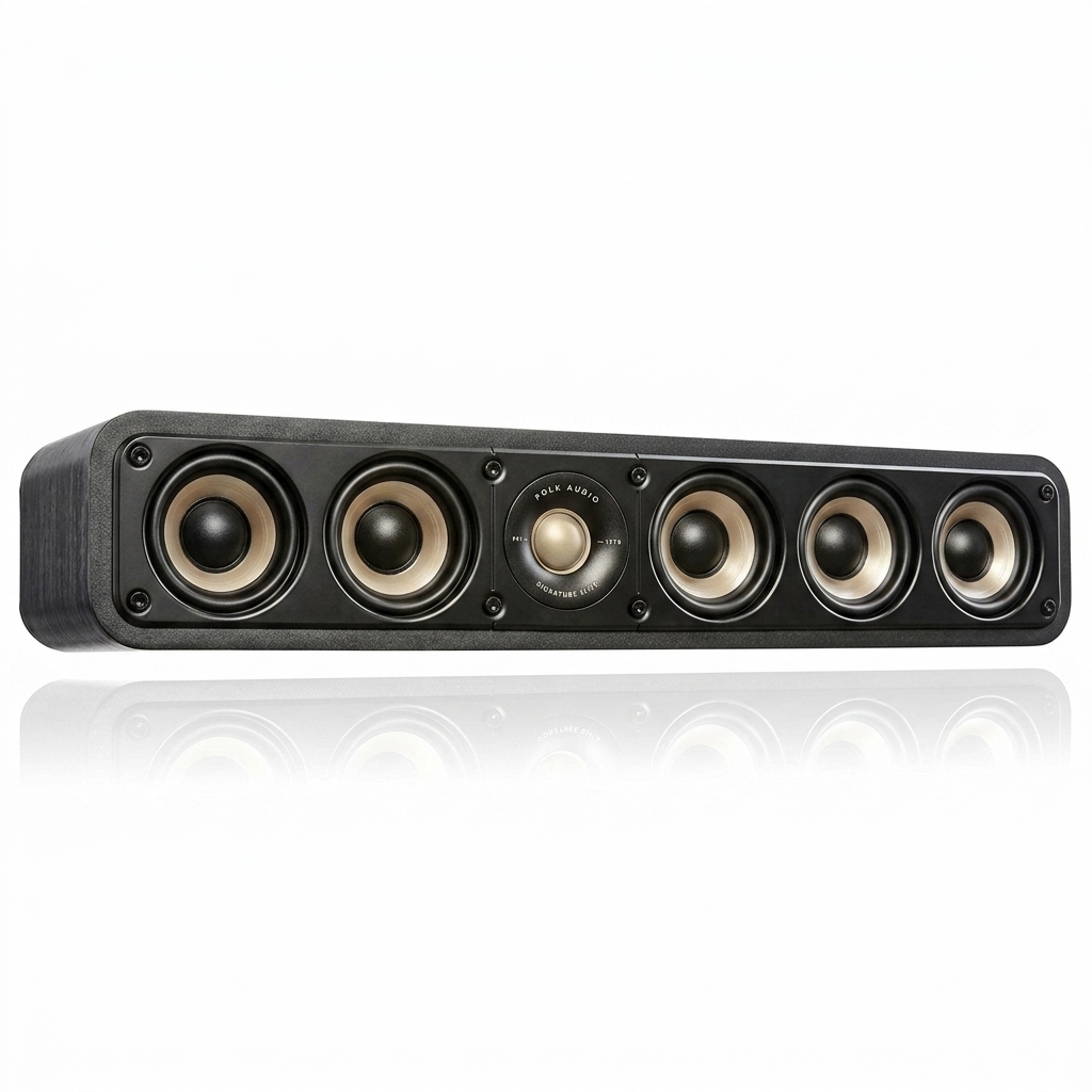 Polk Audio ES35 Slim Center Channel Speaker | Elite Signature Home Theatre