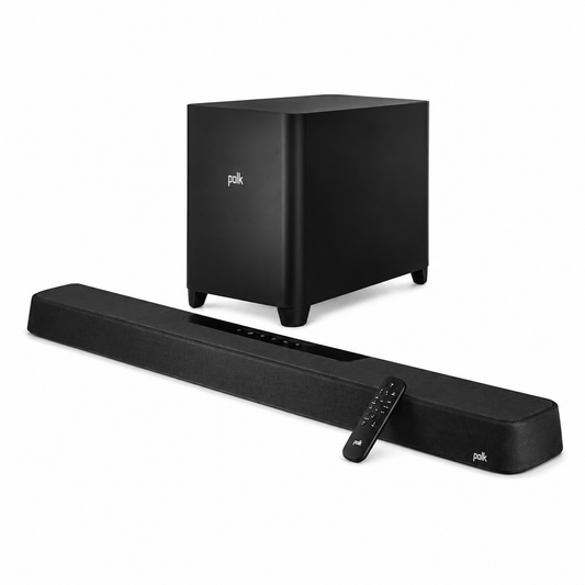 Polk Audio MagniFi MAX AX | 5.1.2 Dolby Atmos Soundbar with Wireless Sub