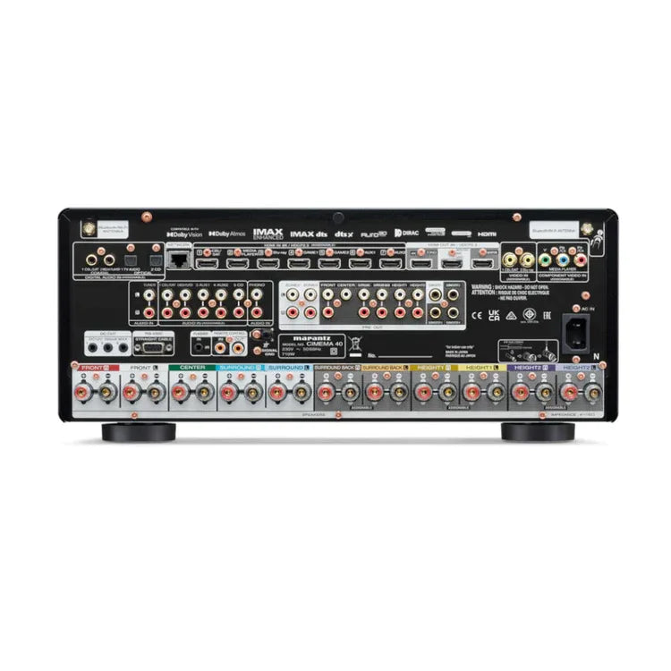Marantz Cinema 50 | 11.4ch, 185W AV Receiver, Dolby Atmos, 8K