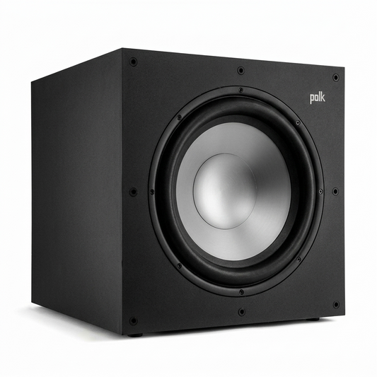 Polk Audio Monitor XT12 Powered Subwoofer | 12" Bass Reflex Sub for Home Theatre
