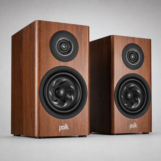 Polk Audio R100 Bookshelf Speakers (Pair) | Hi-Fi Audio