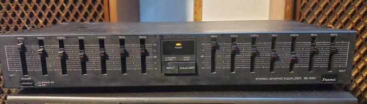 Sansui SE-1000 Equalizer (Black) | Buy Audio Equalizer in India