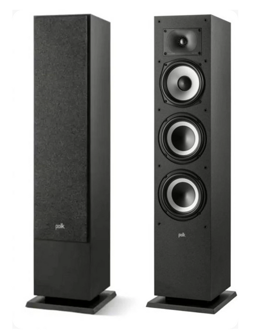 Polk Audio Monitor XT60 Floorstanding Speaker Pair – Hi-Res Audio Tower Speakers