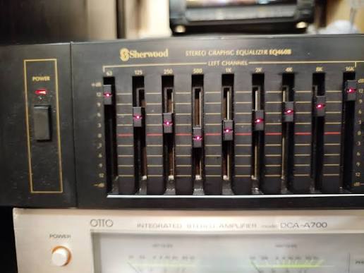 Sherwood EQ-4608 Equalizer (Black) | Buy Audio Equalizer in India
