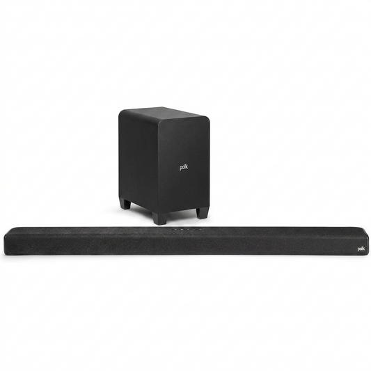 Polk Audio Signa S4 Dolby Atmos Surround Bar | Soundbar with Wireless Subwoofer