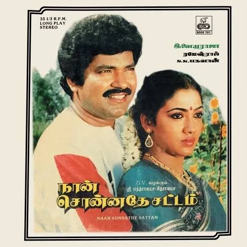 Naan Sonnathey Sattam Vinyl LP | Ilaiyaraaja 1988 Tamil Record